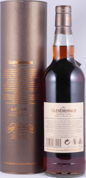 Glendronach 1993 23 Years Sherry Butt Cask No. 447 Highland Single Malt Scotch Whisky 51.7%