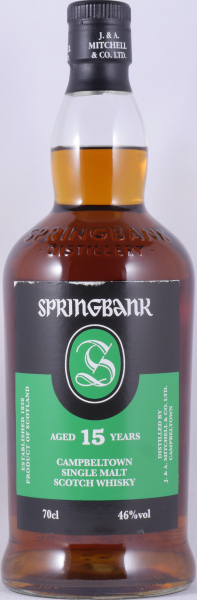 Springbank 15 Years Release 2020 Campbeltown Single Malt Scotch Whisky 46.0%