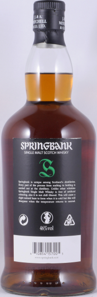 Springbank 15 Years Release 2020 Campbeltown Single Malt Scotch Whisky 46,0%