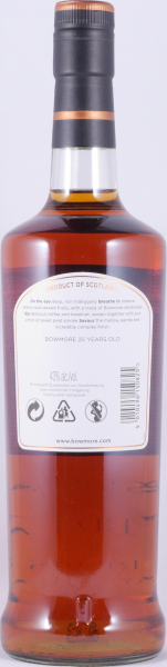 Bowmore 25 Years Small Batch Release 2014 Islay Single Malt Scotch Whisky 43.0%