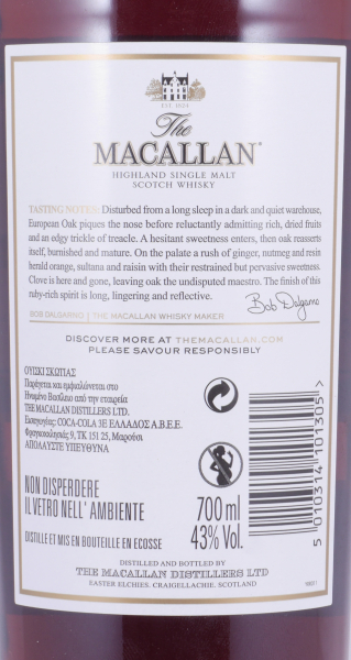 Macallan Ruby The 1824 Series Limited Edition Highland Single Malt Scotch Whisky 43,0%