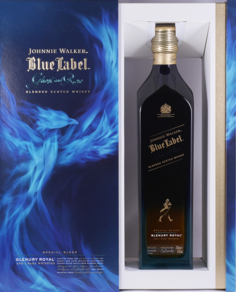 Johnnie Walker Blue Label Ghost and Rare Glenury Royal Limited Edition 2019 Special Blended Scotch Whisky 43.8%