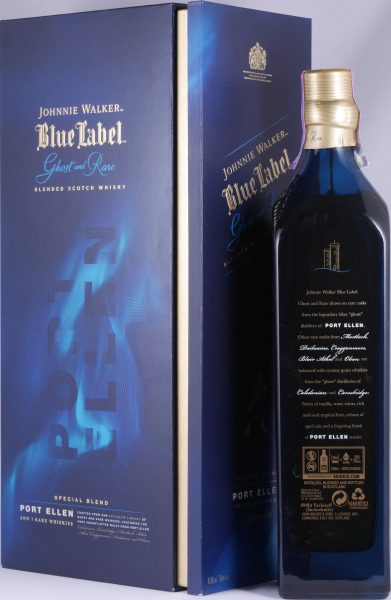 Johnnie Walker Blue Label Ghost and Rare Port Ellen Limited Edition 2018 Special Blended Scotch Whisky 43.8%