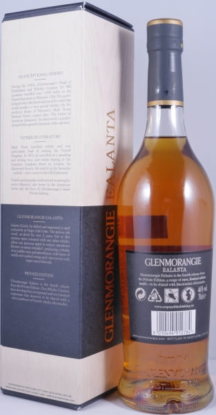 Glenmorangie 1993 19 Years Ealanta Private Edition American Virgin Oak Casks Highland Single Malt Scotch Whisky 46,0%