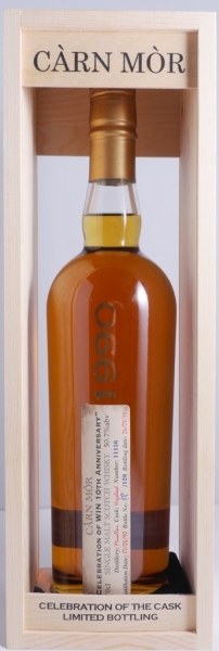 Macallan 1990 20 Years Hogshead Cask No. 11156 Càrn Mòr Celebration of WIN 10th Highland Single Malt Scotch Whisky 50,7%