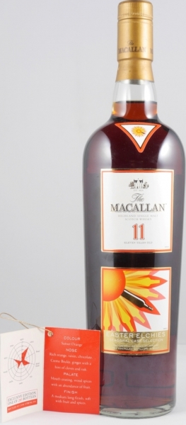 Macallan 1995 11 Years Sherry Oak Hogshead Cask No. 9457 Easter Elchies Seasonal Cask Selection Highland Single Malt Scotch Whisky 60.2%