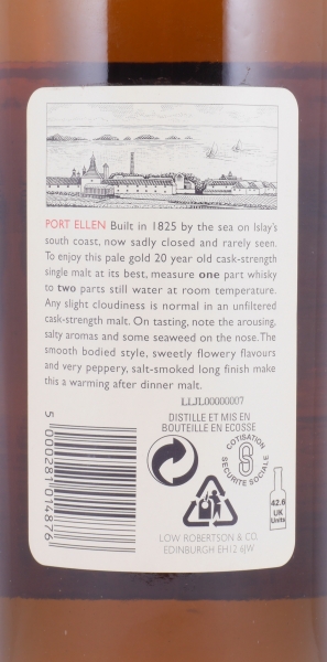 Port Ellen 1978 20 Years Diageo Rare Malts Selection Limited Edition Islay Single Malt Scotch Whisky Cask Strength 60,9%