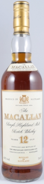 Macallan 12 Years Sherry Wood Highland Single Malt Scotch Whisky 43,0%