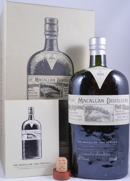 Macallan 1861 Replica Rare Reserve Highland Single Malt Scotch Whisky 42.7%