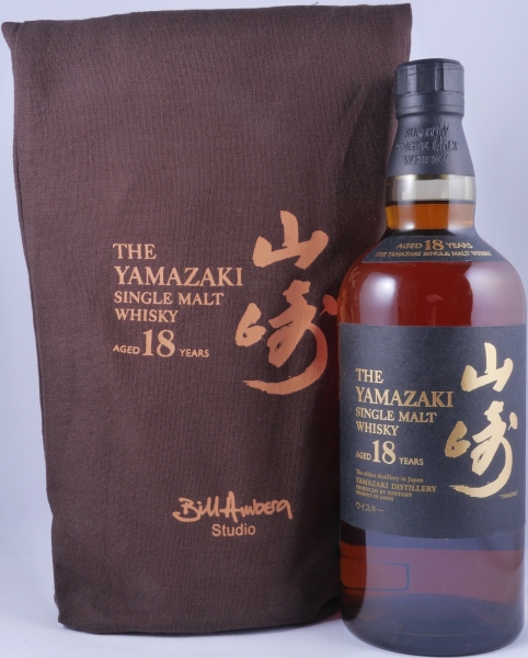 Yamazaki 18 Years Bill Amberg Limited Edition Japanese Single Malt Whisky 43.0%
