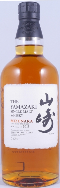 Yamazaki Mizunara Japanese Oak Cask Release 2013 Japan Single Malt Whisky 48.0%