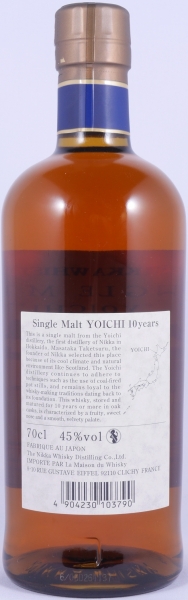 Nikka Yoichi 10 Years Japanese Single Malt Whisky 45.0%