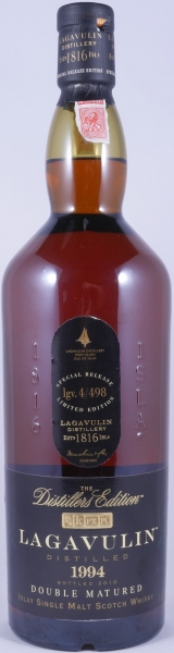 Lagavulin 1994 16 Years Distillers Edition 2010 Special Release lgv.4/498 Islay Single Malt Scotch Whisky 43.0% 1.0L