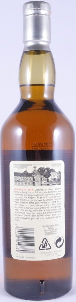 Linkwood 1974 30 Years Diageo Rare Malts Selection Limited Edition Speyside Single Malt Scotch Whisky Cask Strength 54.9%