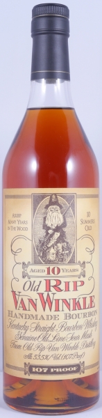 Old Rip Van Winkle 10 Years Handmade Kentucky Straight Bourbon Whiskey 53.5%