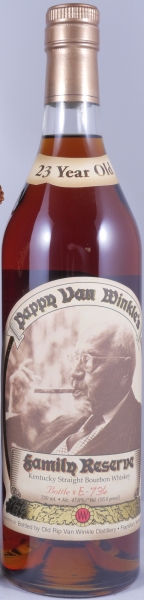 Pappy Van Winkles 23 Years #E-736 Family Reserve Limited Edition Release 2013 Kentucky Straight Bourbon Whiskey 47,8%