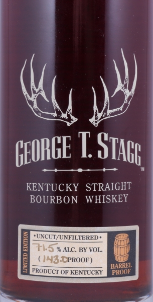 George T. Stagg 1993 Fall of 2010 17 Years Buffalo Trace Antique Collection Kentucky Straight Bourbon Whiskey 71.5%