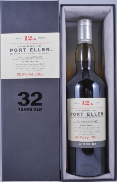 Port Ellen 1979 32 Years 12th Special Release Limited Edition Islay Single Malt Scotch Whisky 52,5%