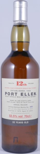 Port Ellen 1979 32 Years 12th Special Release Limited Edition Islay Single Malt Scotch Whisky 52,5%