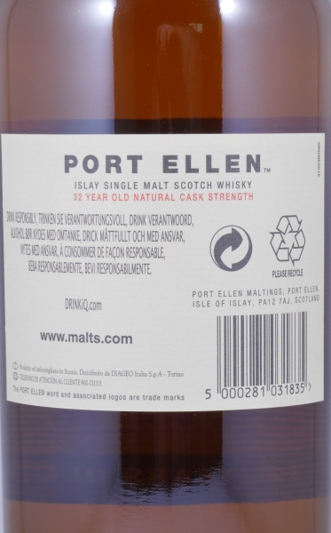 Port Ellen 1979 32 Years 12th Special Release Limited Edition Islay Single Malt Scotch Whisky 52,5%