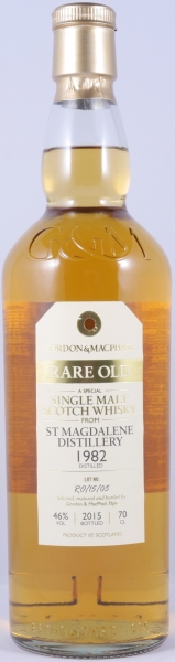 St. Magdalene 1982 32 Years Refill Remade Hogshead Cask No. R0/15/05 Rare Old Lowland Single Malt Scotch Whisky 46,0%