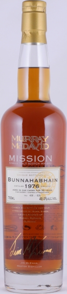 Bunnahabhain 1976 32 Years Fino Sherry and Chateau d Yquem Wine Cask Islay Single Malt Scotch Whisky 49.0%