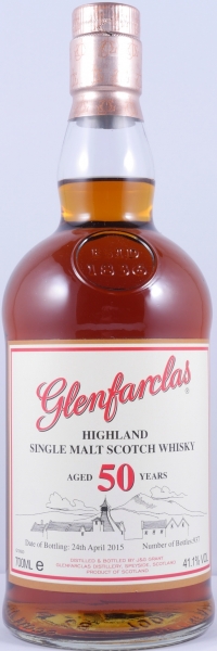 Glenfarclas 50 Years Premium Olosoro Sherry Casks Limited Six Generations Highland Single Malt Scotch Whisky 41,1%