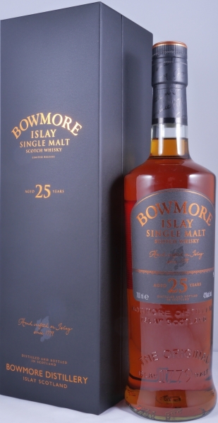 Bowmore 25 Years Release 2008 Islay Single Malt Scotch Whisky 43.0%