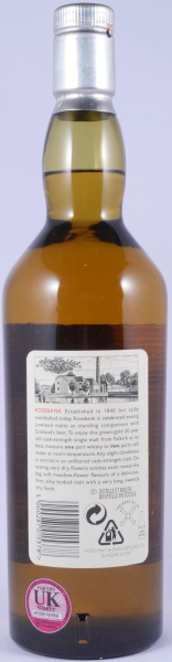 Rosebank 1979 20 Years Diageo Rare Malts Selection Limited Edition Lowland Single Malt Scotch Whisky Cask Strength 60.3%