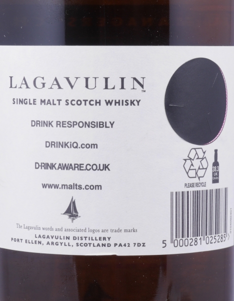 Lagavulin 1993 15 Years European Bodega Sherry Cask No. 4477 Managers Choice Single Cask Selection Islay Single Malt Scotch Whisky 54,7%