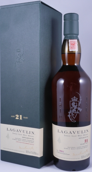 Lagavulin 1985 21 Years European Oak Sherry Casks Limited Special Release 2007 Islay Single Malt Scotch Whisky 56.5%