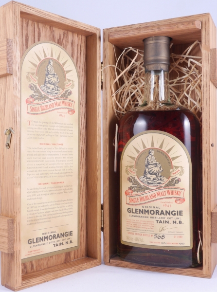 Glenmorangie 1974 25 Years Commemorative Millennium Bottling Highland Single Malt Scotch Whisky 43.0%