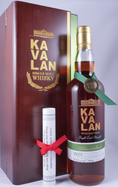 Kavalan Solist 2011 5 Years Amontillado Sherry Cask No. AM100618011A Release 2016 Taiwan Single Malt Whisky Cask Strength 55,6%