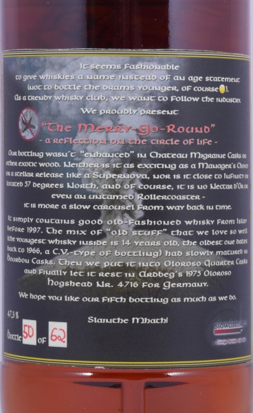 Ardbeg 1966-1994 - 2010 The Merry-Go-Round C.V. Regensburger Whiskyclub Islay Single Malt Scotch Whisky 47.3%