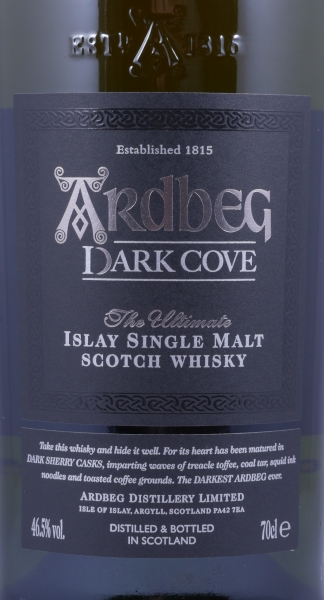 Ardbeg Dark Cove Dark Sherry & Bourbon Casks Ardbeg Day 2016 Limited Edition Islay Single Malt Scotch Whisky 46,5%