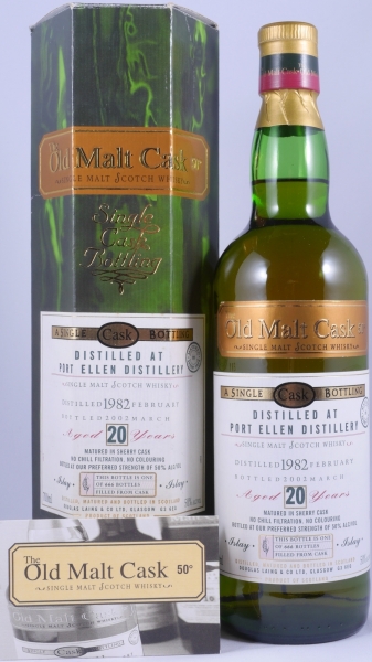 Port Ellen 1982 20 Years Sherry Cask Douglas Laing Old Malt Cask Single Cask Bottling Islay Single Malt Scotch Whisky 50,0%