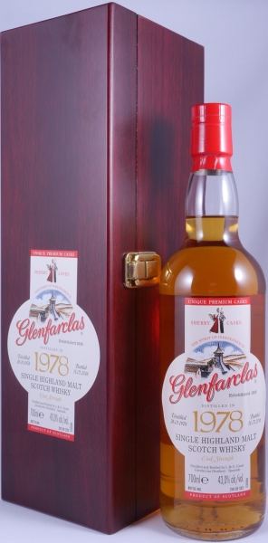 Glenfarclas 1978 38 Years Premium Sherry Casks No. 748 & 749 Highland Single Malt Scotch Whisky 43,0%