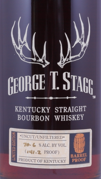 George T. Stagg 1990 Fall of 2005 15 Years Kentucky Straight Bourbon Whiskey Hazmat II Limited Edition 70.6%