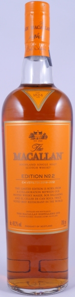 Macallan Edition No. 2 Limited Release El Celler de Can Roca Highland Single Malt Scotch Whisky 48,2%