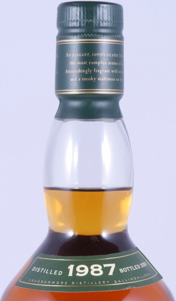 Cragganmore 1987 13 Years Distillers Edition 2001 Special Release CggD-6552 Speyside Single Malt Scotch Whisky 40,0%