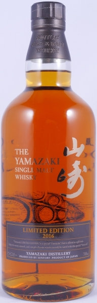 Yamazaki Limited Edition 2016 Japan Single Malt Whisky 43,0%