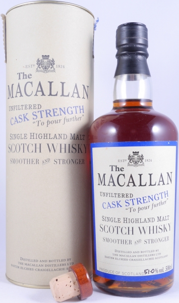 Macallan 1980 21 Years Exceptional Single Cask 3 Sherry Butt Cask No. 17937 Blue Ribbon Highland Single Malt Scotch Whisky 51.0%