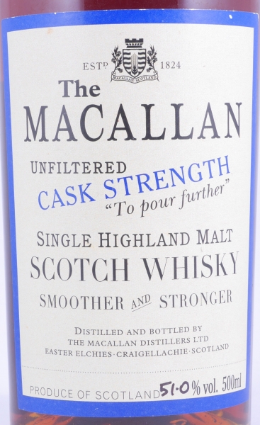 Macallan 1980 21 Years Exceptional Single Cask 3 Sherry Butt Cask No. 17937 Blue Ribbon Highland Single Malt Scotch Whisky 51.0%