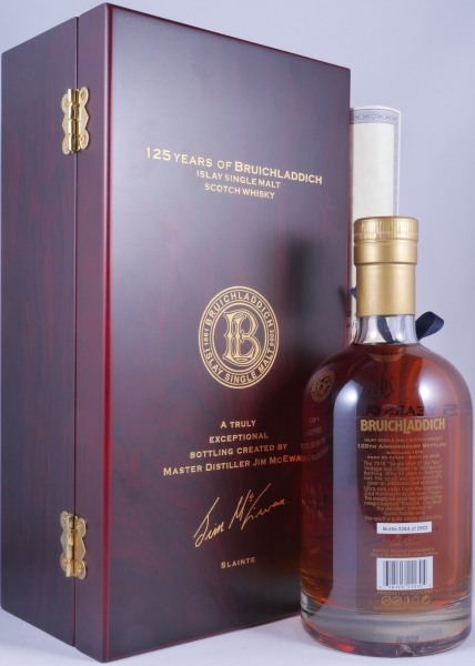 Bruichladdich 1970 35 Years Bourbon Casks / Zind Humbrecht Pinot Gris Cask Finish 125th Anniversary Islay Single Malt Scotch Whisky 40.1%