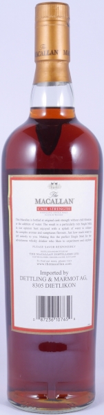 Macallan Cask Strength Sherry Oak Highland Single Malt Scotch Whisky für Dettling und Marmot AG Suisse 58,2%