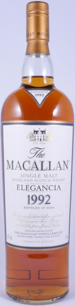 Macallan 1992 12 Year Elegancia Sherry Casks Highland Single Malt Scotch Whisky 40.0% 1.0L