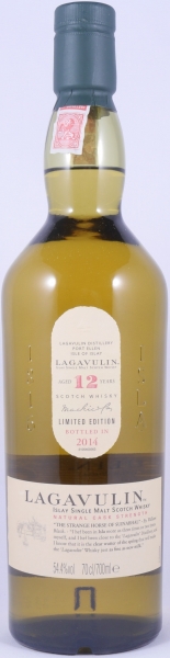 Lagavulin 12 Years 14th Special Release 2014 Limited Edition Islay Single Malt Scotch Whisky Cask Strength 54,4%