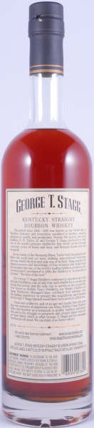 George T. Stagg 1992 Fall of 2007 15 Years Buffalo Trace Antique Collection Kentucky Straight Bourbon Whiskey 72.4%