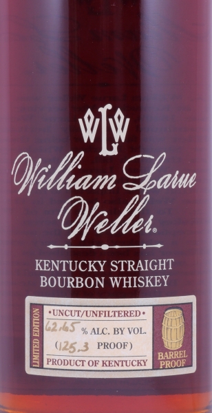 William Larue Weller 1998 Fall of 2008 Buffalo Trace Antique Collection Kentucky Straight Bourbon Whiskey 62.65%