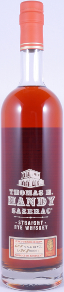 Thomas H. Handy Sazerac 2001 Fall of 2007 Buffalo Trace Antique Collection Kentucky Straight Rye Whiskey 67,4%